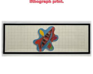 Lot 1150 Richard Tuttle offset lithograph print.