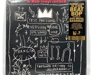 Lot 1031 2014 reissue Basquiat cover art K Rob vinyl record
