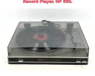 Lot 1160 Nikko Belt Driven Turntable Record Player. NP 550.