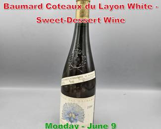 Lot 181 1990 Domaine des Baumard Coteaux du Layon White SweetDessert Wine