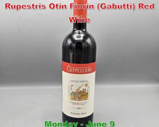 Lot 8 2004 Cappellano Barolo Pi e Rupestris Otin Fiorin Gabutti Red Wine