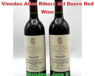 Lot 51 2 pcs 2013 Bodegas y Vinedos Alion Ribera del Duero Red Wine