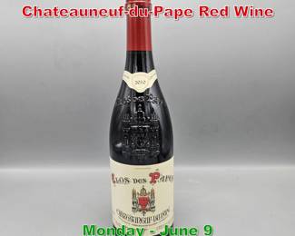 Lot 81 2010 Clos des Papes ChateauneufduPape Red Wine