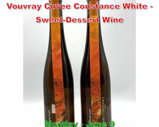 Lot 146 2 pcs 2005 Domaine Huet Vouvray Cuvee Constance White SweetDessert Wine