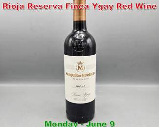 Lot 32 2010 Marques de Murrieta Rioja Reserva Finca Ygay Red Wine