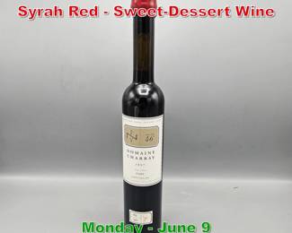 Lot 153 1997 Domaine Charbay Syrah Red SweetDessert Wine