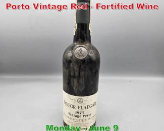 Lot 195 1977 Taylor Fladgate Porto Vintage Red  Fortified Wine 