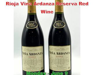 Lot 73 2 pcs 2005 La Rioja Alta Rioja Vina Ardanza Reserva Red Wine
