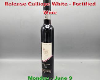 Lot 152 NV Buller Tokay Limited Release Calliope White Fortified Wine