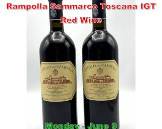 Lot 41 2 pcs 2008 Castello dei Rampolla Sammarco Toscana IGT Red Wine