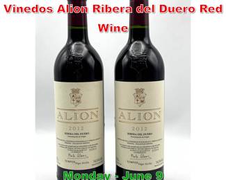 Lot 48 2 pcs 2012 Bodegas y Vinedos Alion Ribera del Duero Red Wine
