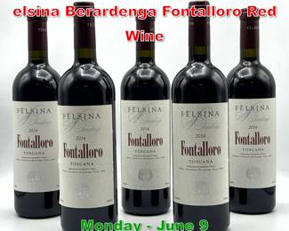 Lot 29 5 pcs 2016 Fattoria di F elsina Berardenga Fontalloro Red Wine