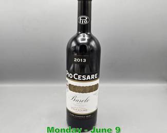 Lot 20 2013 Pio Cesare Barolo Wine