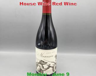 Lot 115 2012 Marcassin Pinot Noir House Wine Red Wine