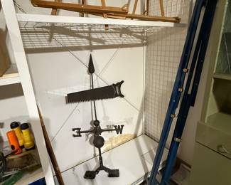 Fun weathervane.