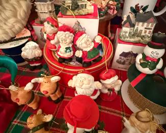 Lots of fun and whimsical Christmas items.