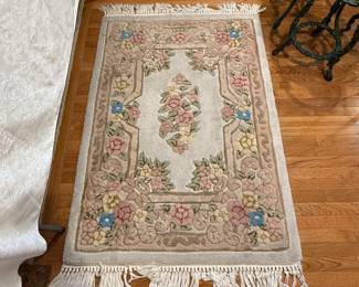 Nice rugs available at this sale. Be sure to look down occasionally.