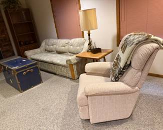 SOFA, RECLINER & TRUNK