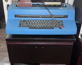 Vintage IBM typewriter