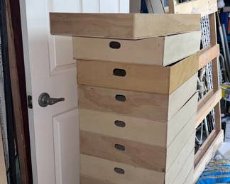 Wood trays