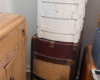 Antique chest collection