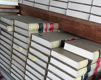Full set of law books