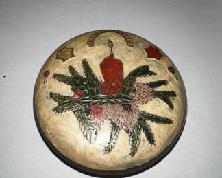 Vintage Brass trinket box