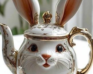 Lots of collectible tea pots