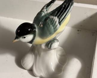 Ceramic signed bird