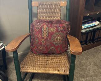 Great woven seat rocker