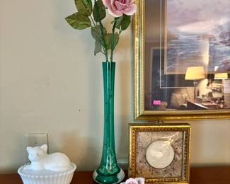 Ceramic roses