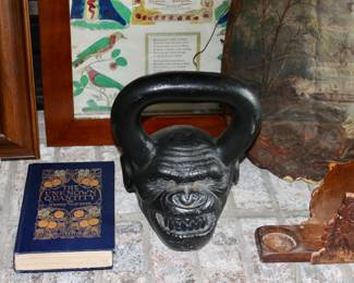 Vintage primitive kettleball
