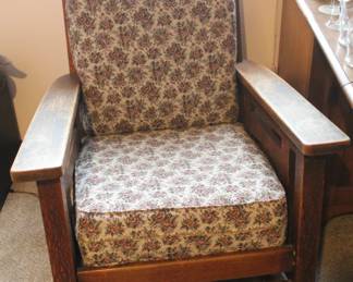 A pair of Mission Oak Rocking Chairs