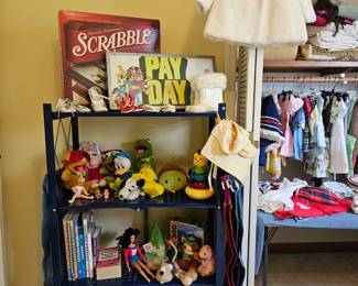 Metal folding shelf is not for sale
