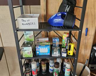 Metal folding shelf is not for sale