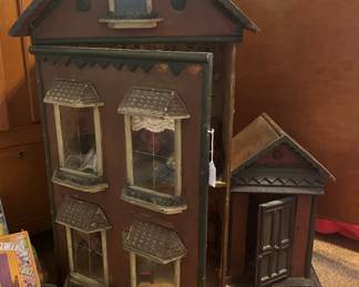 Victorian antique doll house, purchased in England