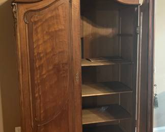 Inside cabinet