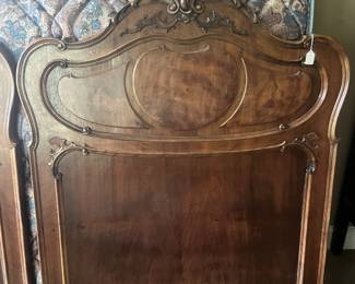 Detail of king headboard