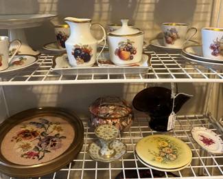 Porcelain Bavarian tea set