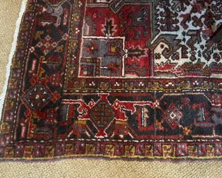 Detail of one of the rugs