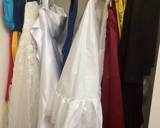 Ball gowns and wedding dresses