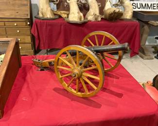 Working cannon made in Spain
