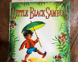 1950 Little Black Sambo book