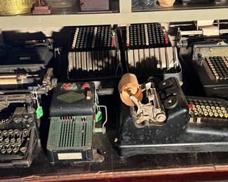 Adding machines Check writers
