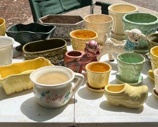Vintage planters