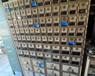 Post Office wall boxes, Newton