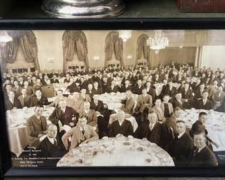 New Jersey Ice manufactures Banquet Walt Whitman Hotel 1928