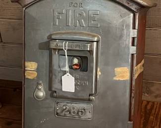 Gamewell Fire Box