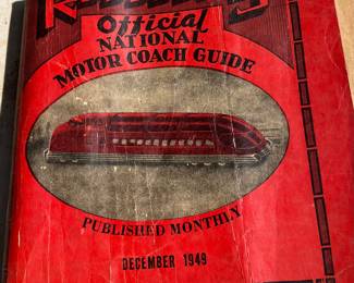 1949 Russell's Motor Coach Guide
