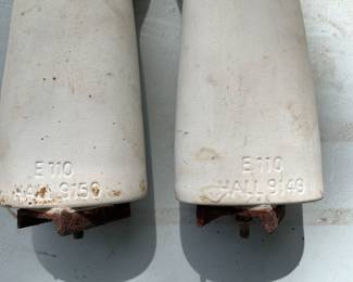 Pair vintage mannequin arms